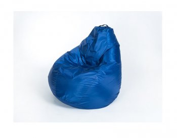 Кресло-мешок Груша большое синее в Тавде - tavda.mebel-74.com | фото