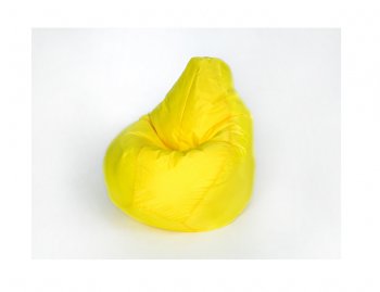 Кресло-мешок Груша среднее желтое в Тавде - tavda.mebel-74.com | фото