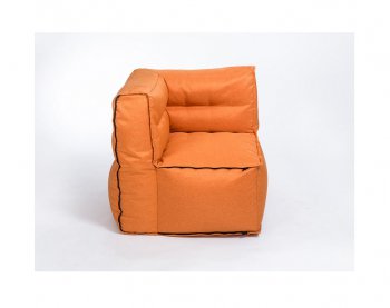 Модульное кресло Комфорт Колор угловое оранжевое в Тавде - tavda.mebel-74.com | фото