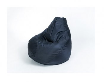 Кресло-мешок Груша большое черное в Тавде - tavda.mebel-74.com | фото