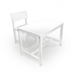 Детский растущий комплект стол и стул Я САМ "Лофт" (Белый, Белый) в Тавде - tavda.mebel-74.com | фото