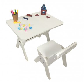 Детский растущий стол-парта и стул Я САМ "Умка" (Белый) в Тавде - tavda.mebel-74.com | фото