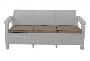 Диван Yalta Premium Sofa 3 Set (Ялта) белый (+подушки под спину) в Тавде - tavda.mebel-74.com | фото