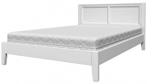 ГРАЦИЯ-3 Кровать из массива 1400 (Белый античный) в Тавде - tavda.mebel-74.com | фото
