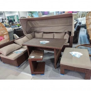 Комплект мебели с диваном AFM-320B-T320 Brown в Тавде - tavda.mebel-74.com | фото