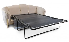 Комплект мягкой мебели Lara 3-1-1 с раскладным механизмом (бежевый/золото) в Тавде - tavda.mebel-74.com | фото