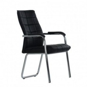 Кресло Barneo K-14 для посетителей и переговорных (черный) в Тавде - tavda.mebel-74.com | фото