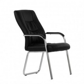 Кресло Barneo K-15 для посетителей и переговорных (черный) в Тавде - tavda.mebel-74.com | фото