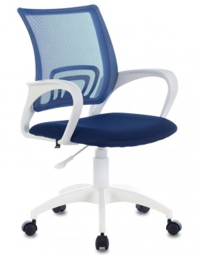 Кресло BRABIX "Fly MG-396W" (белый/темно-синее) 532399 в Тавде - tavda.mebel-74.com | фото