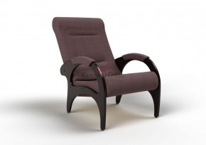 Кресло для отдыха Римини 19-Т-КМ (ткань/венге) КОФЕ С МОЛОКОМ в Тавде - tavda.mebel-74.com | фото