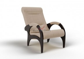 Кресло для отдыха Римини 19-Т-П (ткань/венге) ПЕСОК в Тавде - tavda.mebel-74.com | фото