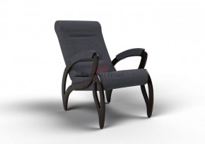 Кресло для отдыха Зельден 20-Т-ГР (ткань/венге) ГРАФИТ в Тавде - tavda.mebel-74.com | фото