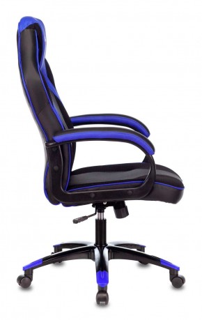 Кресло игровое Бюрократ VIKING 2 AERO BLUE черный/синий в Тавде - tavda.mebel-74.com | фото