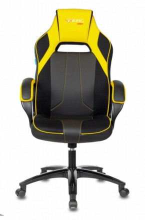 Кресло игровое Бюрократ VIKING 2 AERO YELLOW черный/желтый в Тавде - tavda.mebel-74.com | фото