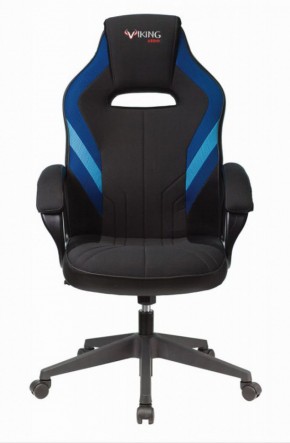 Кресло игровое Бюрократ VIKING 3 AERO BLUE черный/синий в Тавде - tavda.mebel-74.com | фото