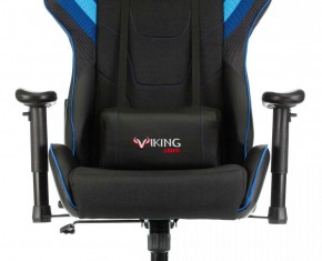Кресло игровое Бюрократ VIKING 4 AERO BLUE черный/синий в Тавде - tavda.mebel-74.com | фото
