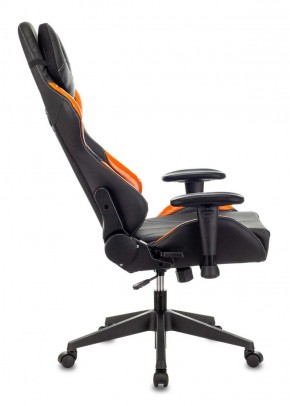Кресло игровое Бюрократ VIKING 5 AERO ORANGE черный/оранжевый в Тавде - tavda.mebel-74.com | фото