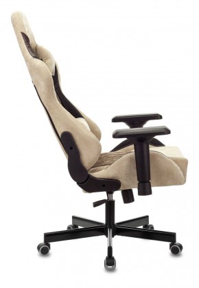 Кресло игровое Бюрократ VIKING 7 KNIGHT BR FABRIC коричневый/бежевый в Тавде - tavda.mebel-74.com | фото
