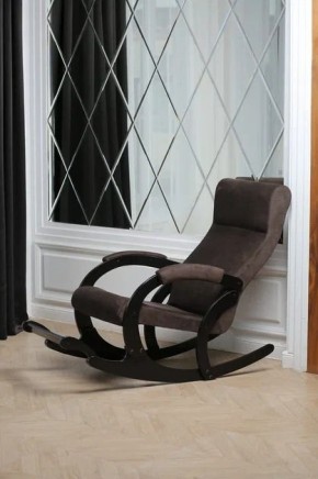 Кресло-качалка МАРСЕЛЬ 33-Т-AC (кофе) в Тавде - tavda.mebel-74.com | фото