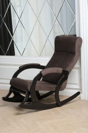 Кресло-качалка МАРСЕЛЬ 33-Т-AC (кофе) в Тавде - tavda.mebel-74.com | фото