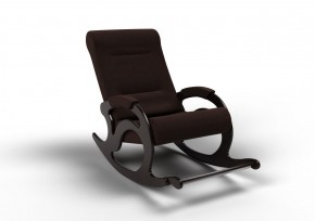 Кресло-качалка Тироль 12-Т-ГР (ткань/венге) ГРАФИТ в Тавде - tavda.mebel-74.com | фото