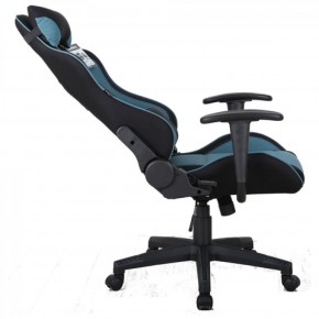 Кресло компьютерное BRABIX "GT Racer GM-100" (черное/голубое) 531818 в Тавде - tavda.mebel-74.com | фото