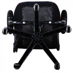 Кресло компьютерное BRABIX GT Racer GM-101 + подушка (ткань) черное/красное (531820) в Тавде - tavda.mebel-74.com | фото