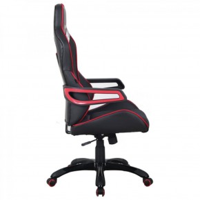 Кресло компьютерное BRABIX Nitro GM-001 (ткань/экокожа) черное, вставки красные (531816) в Тавде - tavda.mebel-74.com | фото