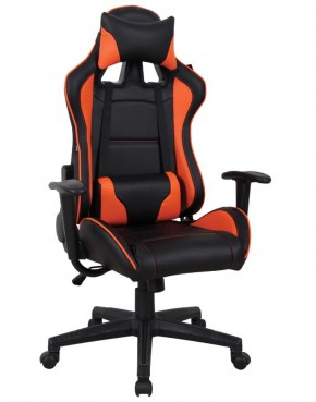 Кресло компьютерное BRABIX "GT Racer GM-100" (черное/оранжевое) 531925 в Тавде - tavda.mebel-74.com | фото