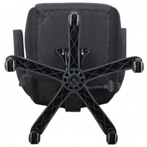 Кресло компьютерное BRABIX Techno Pro GM-003 (ткань черное/серое, вставки оранжевые) 531813 в Тавде - tavda.mebel-74.com | фото