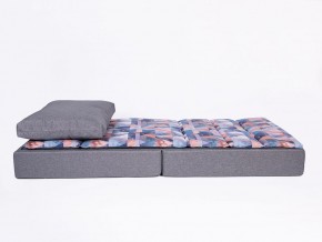 Кресло-кровать бескаркасное Харви (коричневый-геометрия браун) в Тавде - tavda.mebel-74.com | фото