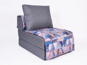 Кресло-кровать бескаркасное Харви (серый-сноу деним) в Тавде - tavda.mebel-74.com | фото