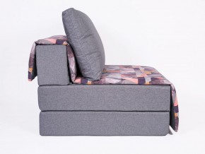 Кресло-кровать бескаркасное Харви (серый-сноу манго) в Тавде - tavda.mebel-74.com | фото