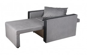 Кресло-кровать Милена с подлокотниками (серый) Велюр в Тавде - tavda.mebel-74.com | фото