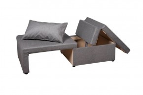 Кресло-кровать Милена (серый) Велюр в Тавде - tavda.mebel-74.com | фото