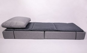 Кресло-кровать-пуф бескаркасное Прайм (Серый) в Тавде - tavda.mebel-74.com | фото
