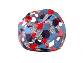 Кресло-мешок Мяч M (Geometry Slate) в Тавде - tavda.mebel-74.com | фото