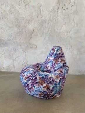 Кресло-мешок Цветы L в Тавде - tavda.mebel-74.com | фото