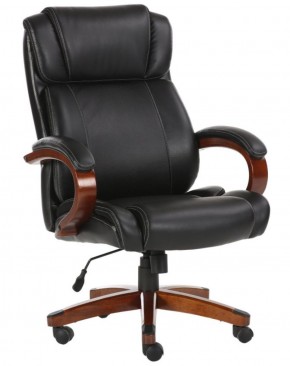 Кресло офисное BRABIX PREMIUM "Magnum EX-701" (дерево, рециклированная кожа, черное) 531827 в Тавде - tavda.mebel-74.com | фото