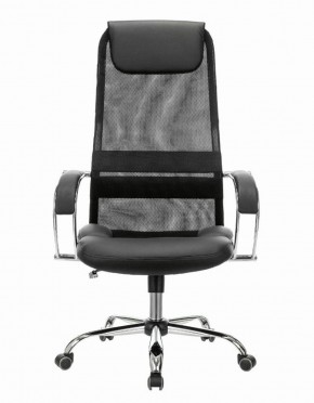 Кресло офисное BRABIX PREMIUM "Stalker EX-608 CH" (хром, ткань-сетка/кожзам, черное) 532091 в Тавде - tavda.mebel-74.com | фото