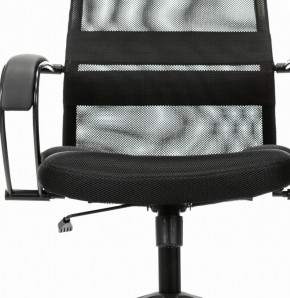 Кресло офисное BRABIX PREMIUM "Stalker EX-608 PL" (ткань-сетка/кожзам, черное) 532090 в Тавде - tavda.mebel-74.com | фото
