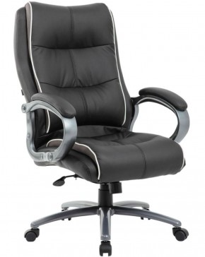 Кресло офисное BRABIX PREMIUM "Strong HD-009" (экокожа черная, ткань серая) 531945 в Тавде - tavda.mebel-74.com | фото