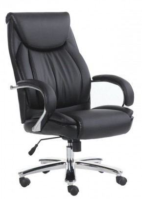 Кресло офисное BRABIX "Advance EX-575" (хром/экокожа/черное) 531825 в Тавде - tavda.mebel-74.com | фото