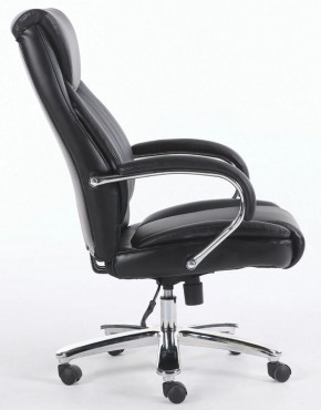 Кресло офисное BRABIX "Advance EX-575" (хром/экокожа/черное) 531825 в Тавде - tavda.mebel-74.com | фото