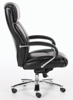 Кресло офисное BRABIX "Direct EX-580" (хром/рециклированная кожа/черное) 531824 в Тавде - tavda.mebel-74.com | фото