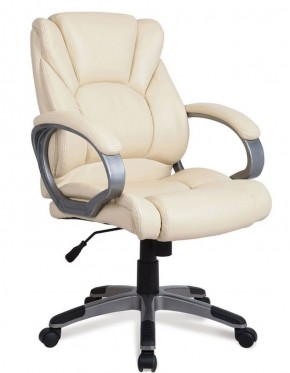 Кресло офисное BRABIX "Eldorado EX-504", экокожа, бежевое, 531167 в Тавде - tavda.mebel-74.com | фото