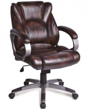 Кресло офисное BRABIX "Eldorado EX-504" (коричневое) 530875 в Тавде - tavda.mebel-74.com | фото