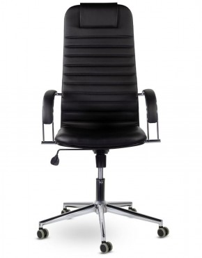 Кресло офисное BRABIX "Pilot EX-610 CH" premium (черное/кожзам) 532418 в Тавде - tavda.mebel-74.com | фото