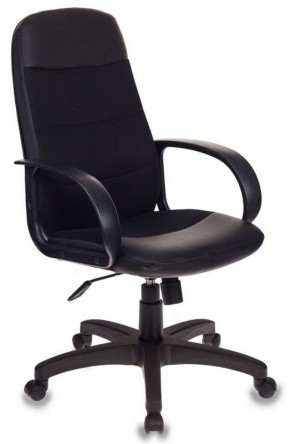 Кресло руководителя Бюрократ CH-808AXSN/LBL+TW-11 черный в Тавде - tavda.mebel-74.com | фото