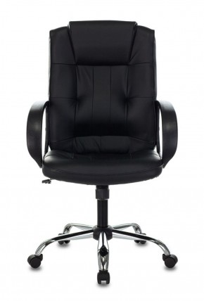 Кресло руководителя Бюрократ T-800N/BLACK черный в Тавде - tavda.mebel-74.com | фото